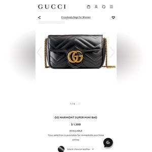 Gucci GG Marmont Super Mini Bag